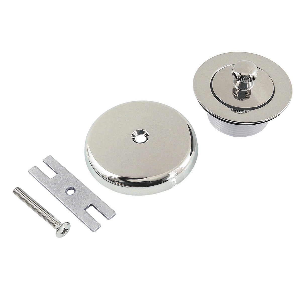 Trimscape DLT5301A6 Zinc Alloy Lift and Turn Tub Drain Conversion Kit, Polished Nickel