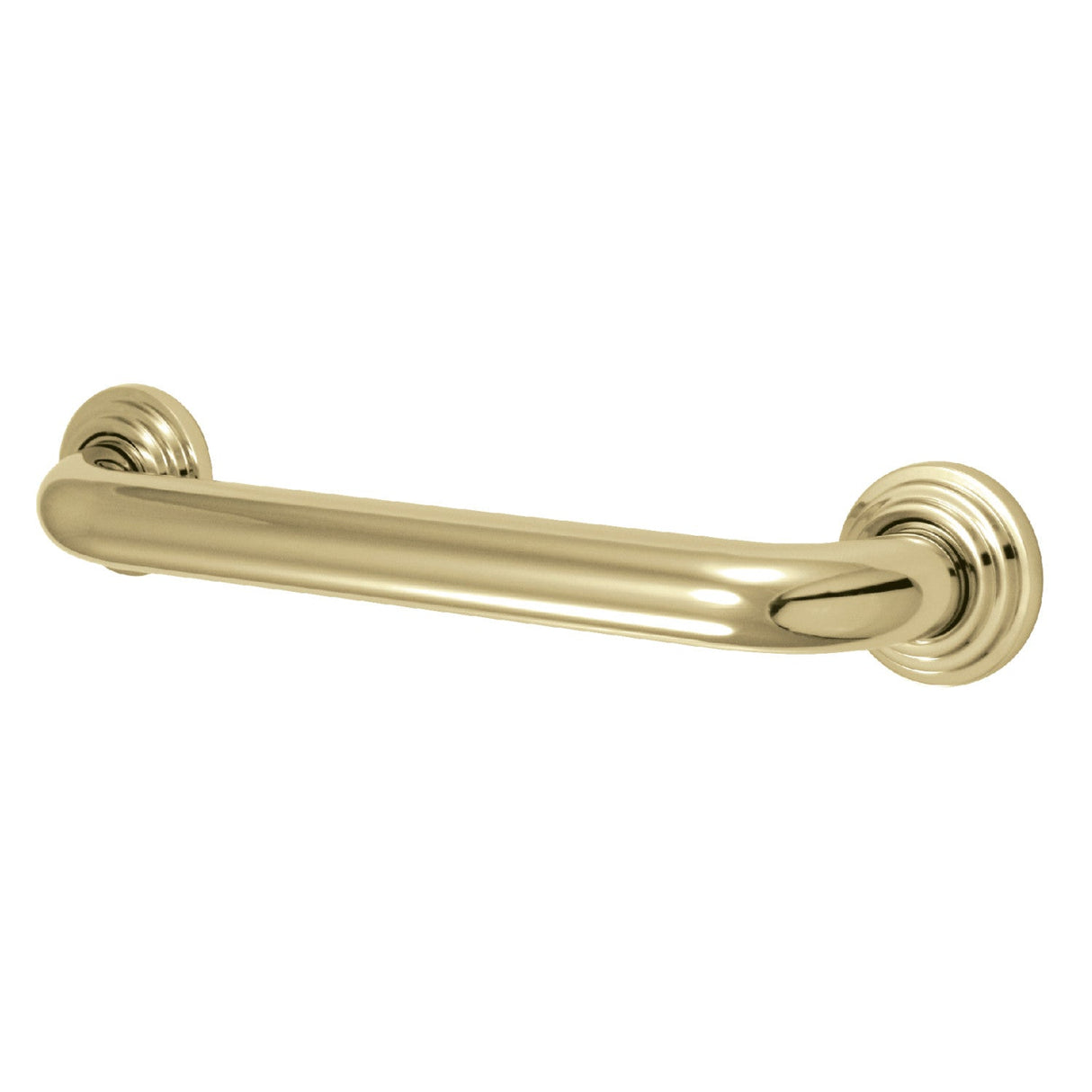 Milano Thrive In Place DR214122 12-Inch X 1-1/4 Inch O.D Grab Bar, Polished Brass