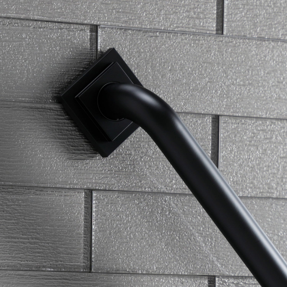 Claremont Thrive In Place DR614160 16-Inch x 1-1/4 Inch O.D Grab Bar, Matte Black