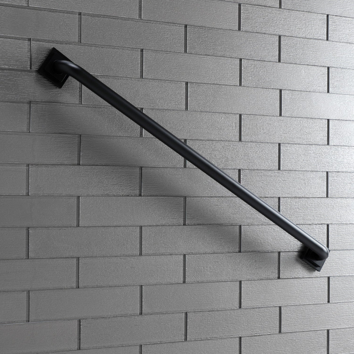 Claremont Thrive In Place DR614360 36-Inch x 1-1/4 Inch O.D Grab Bar, Matte Black