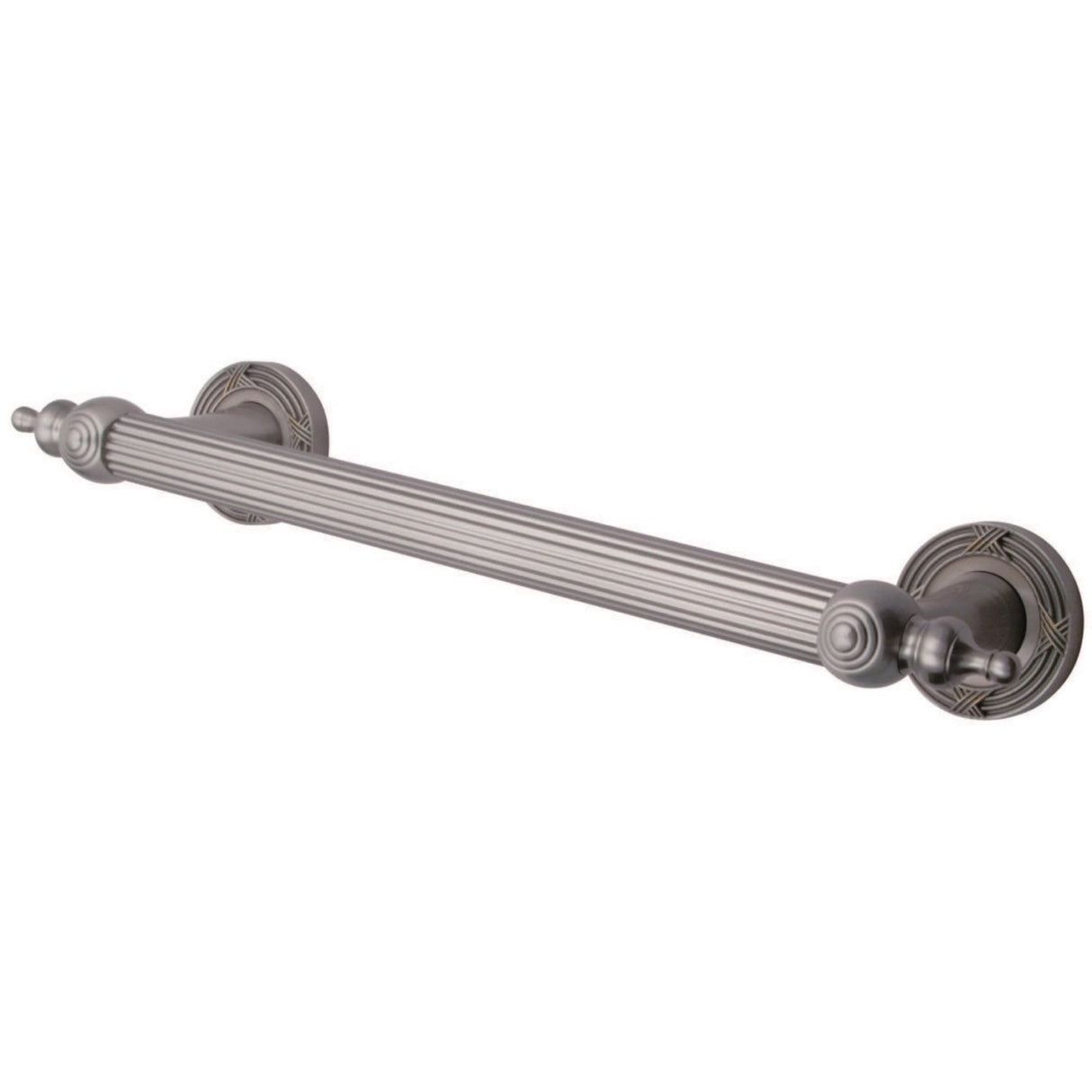 Templeton DR710128 12-Inch X 1-Inch O.D Grab Bar, Brushed Nickel