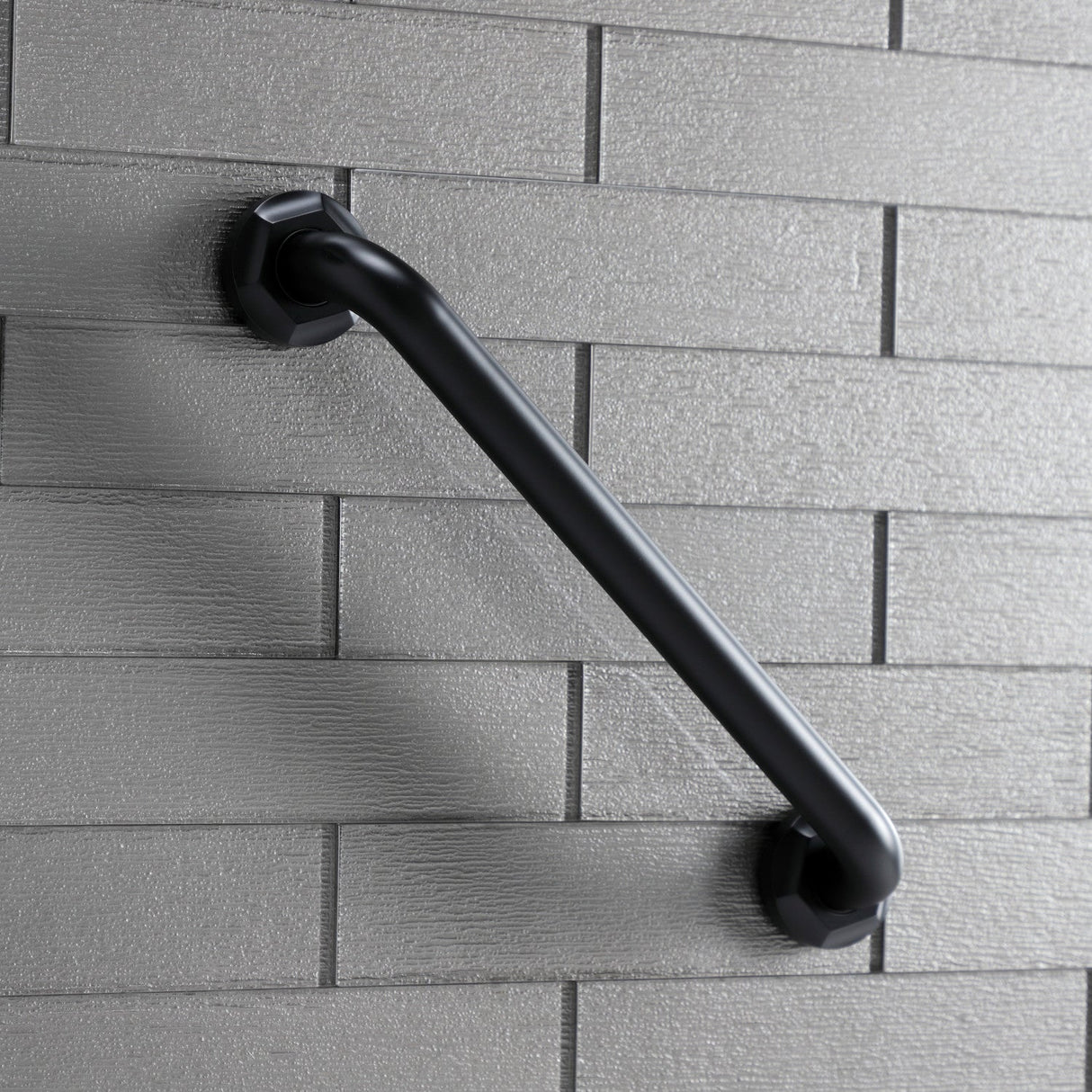 Metropolitan Thrive In Place DR714160 16-Inch x 1-1/4 Inch O.D Grab Bar, Matte Black