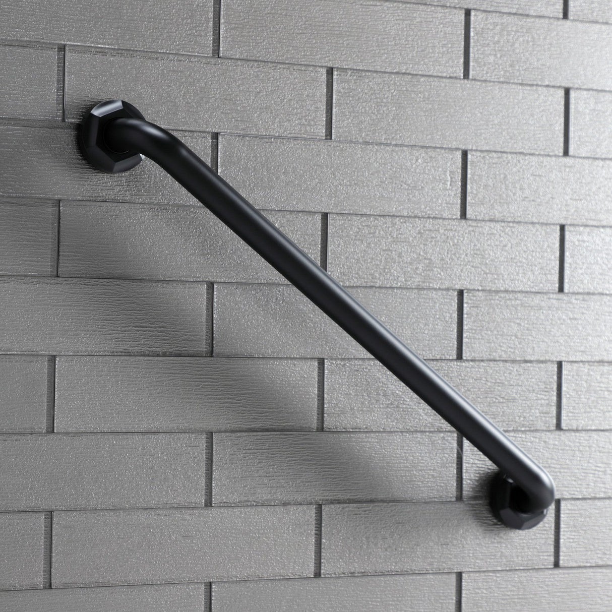 Metropolitan Thrive In Place DR714240 24-Inch x 1-1/4 Inch O.D Grab Bar, Matte Black