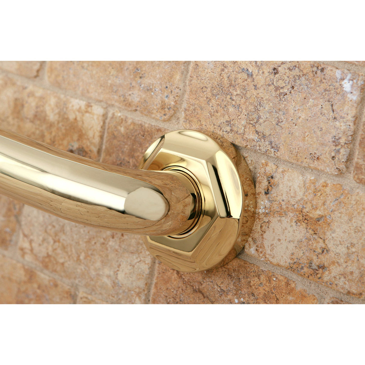 Metropolitan Thrive In Place DR714242 24-Inch x 1-1/4 Inch O.D Grab Bar, Polished Brass