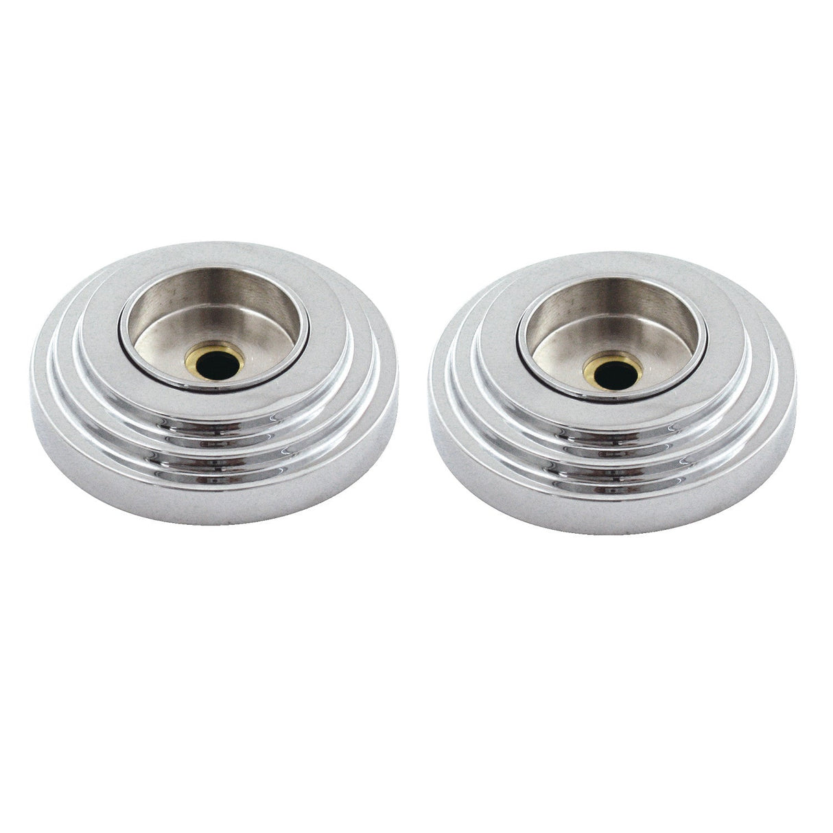 Milano DRF214121 1-1/4 Inch O.D Grab Bar Flange, Polished Chrome