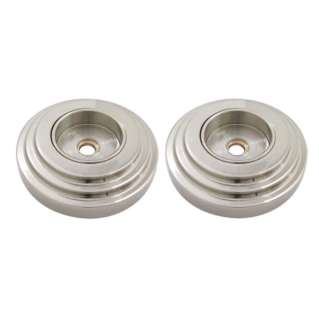 Milano DRF214126 1-1/4 Inch O.D Grab Bar Flange, Polished Nickel
