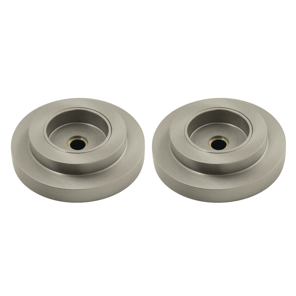Manhattan DRF414128 1-1/4 Inch O.D Grab Bar Flange, Brushed Nickel