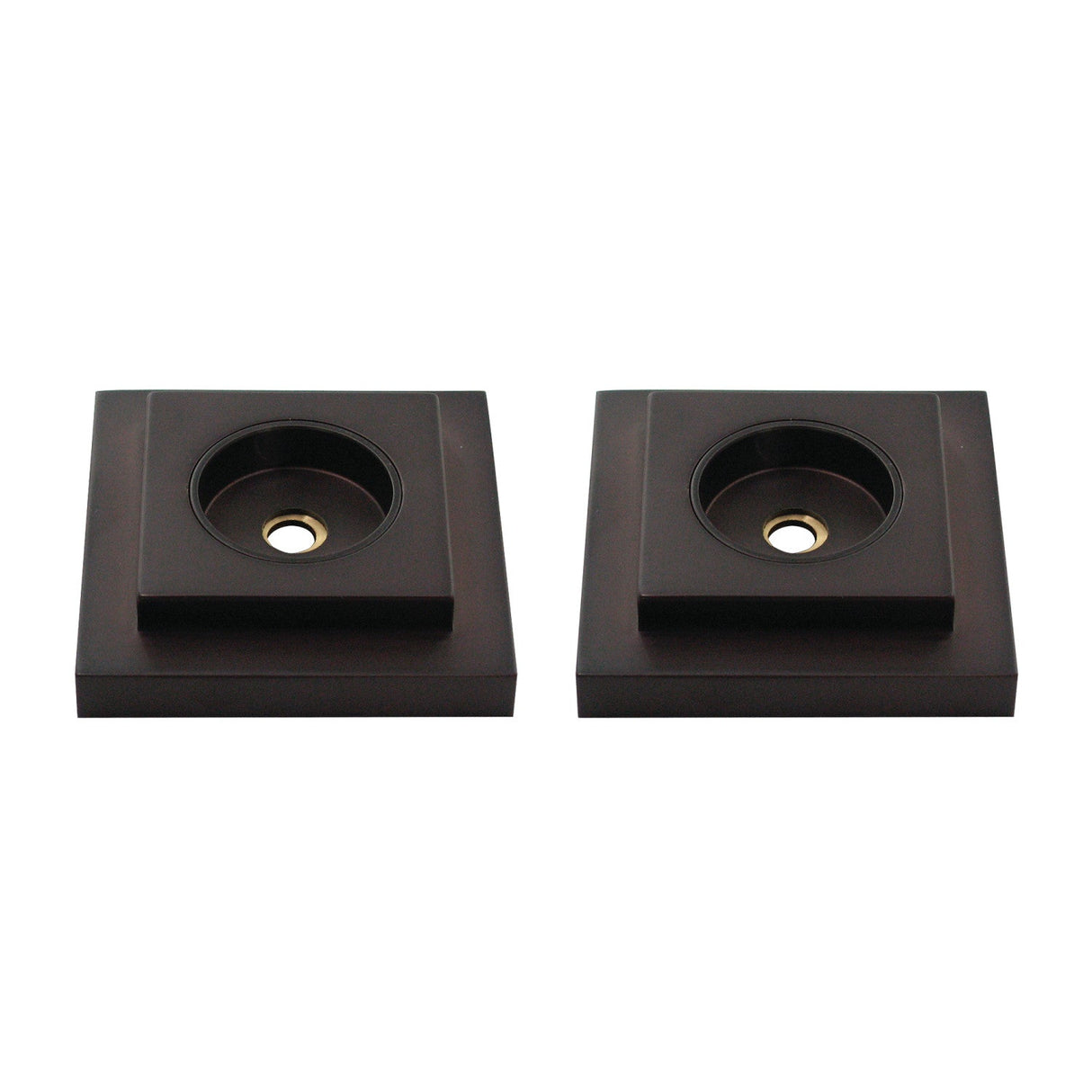 Claremont DRF614125 1-1/4 Inch O.D Grab Bar Flange (1 Pair), Oil Rubbed Bronze