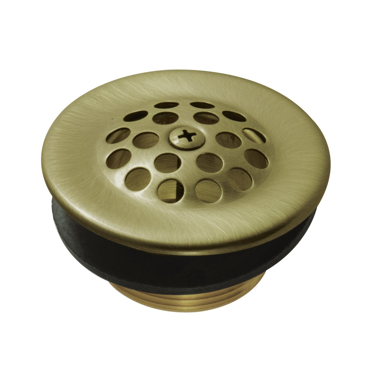 Made To Match DTL203 Brass Tub Strainer Drain, Antique Brass