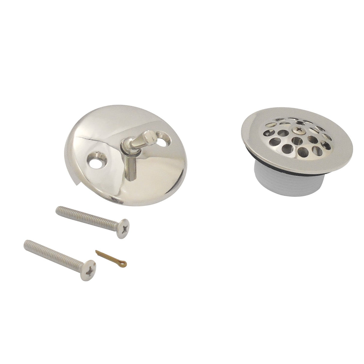 Trimscape DTL5305A6 Zinc Alloy Trip Lever Tub Drain Conversion Kit, Polished Nickel