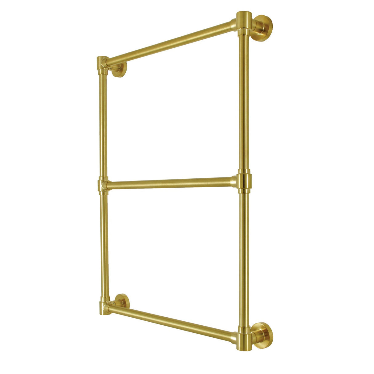 Gallant DTM322437 24-Inch Wall Mount 3-Bar Towel Rack, Brushed Brass