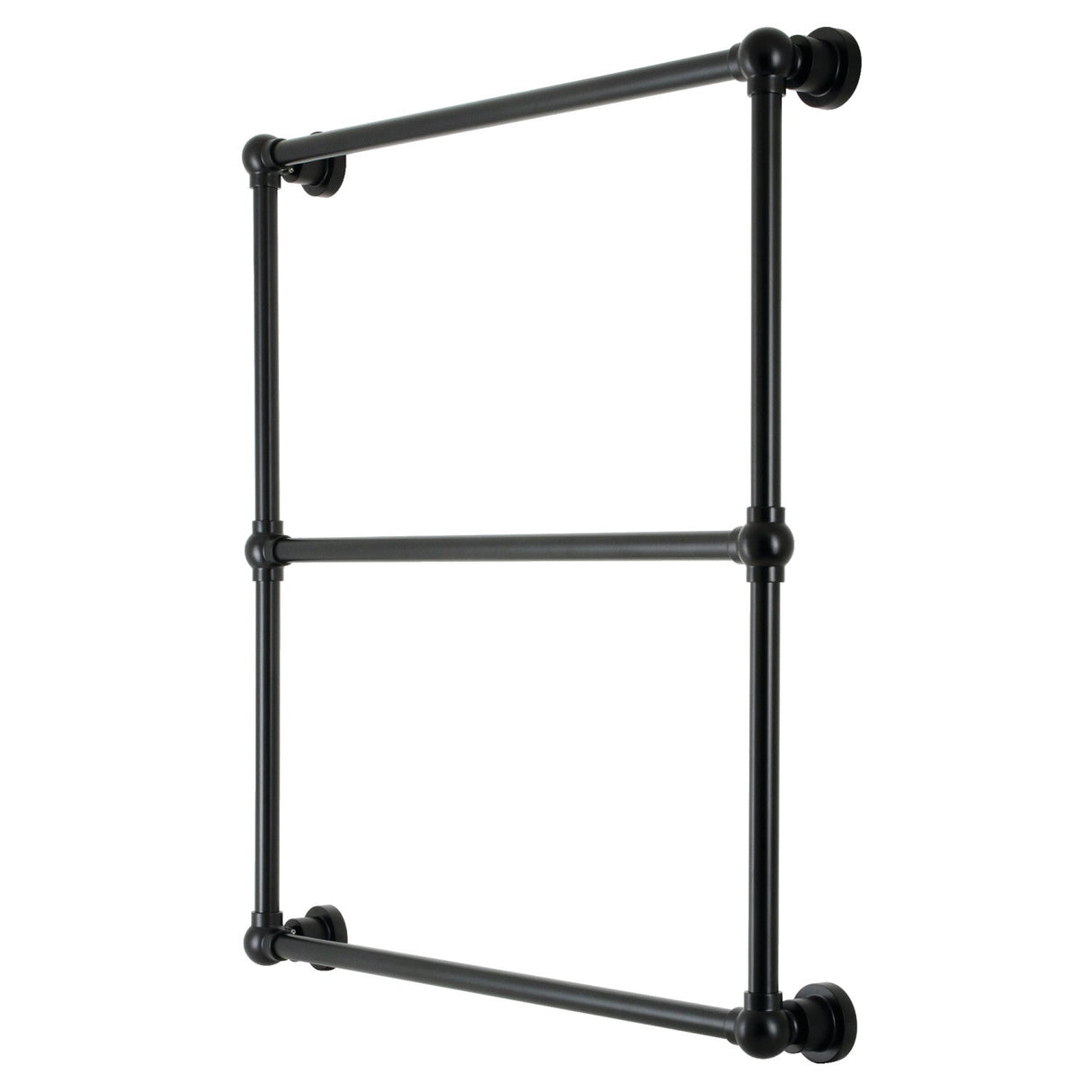Palatine DTM32303MB 30-Inch Wall Mount 3-Bar Towel Rack, Matte Black