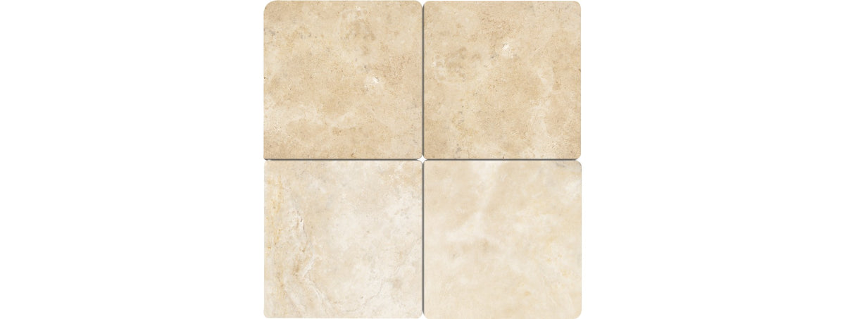 American Olean Travertine Torreon Square 12x12 Honed Stone Tile