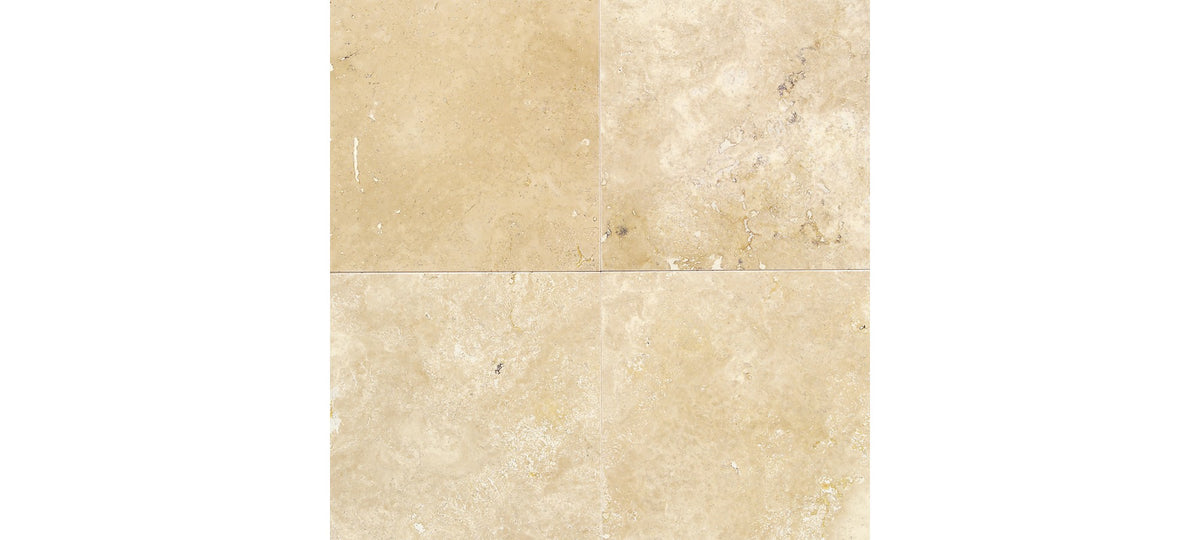 Daltile Travertine Durango Square 16x16 Honed Stone Tile