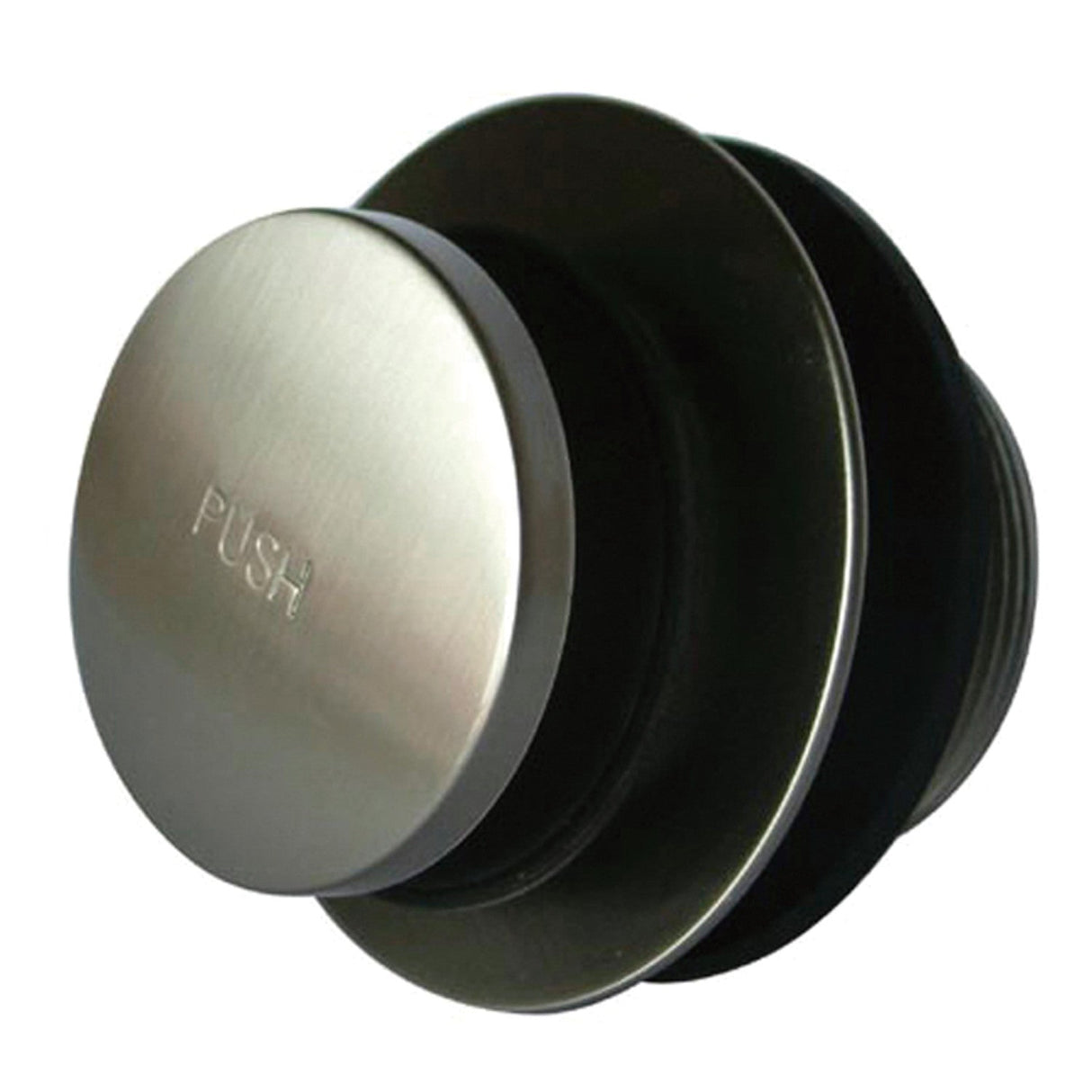 Made To Match DTT208 Brass Toe Touch Tub Drain, Brushed Nickel