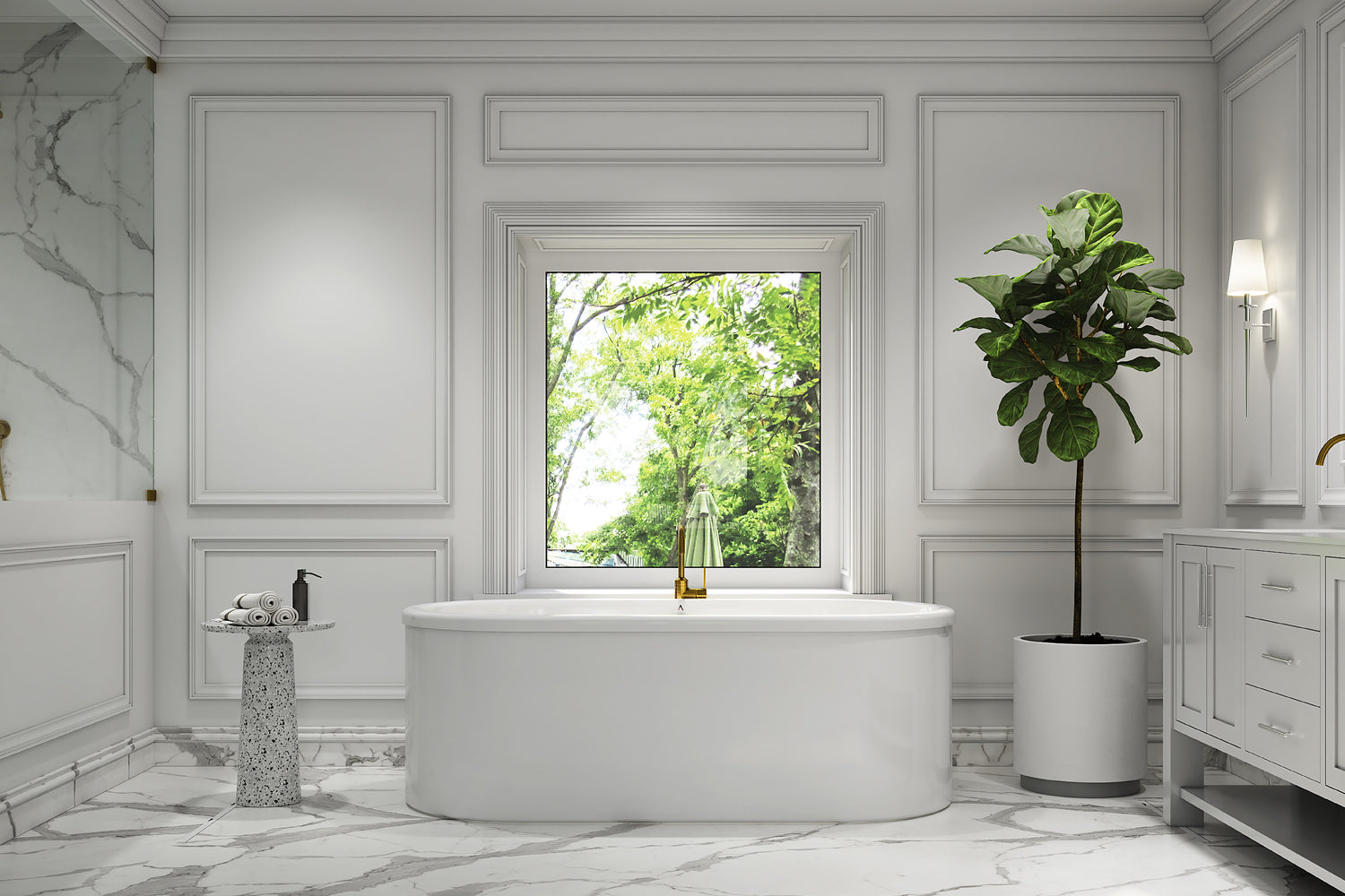 Americh DR6632T-BI Darlington 6632 - Tub Only - Biscuit