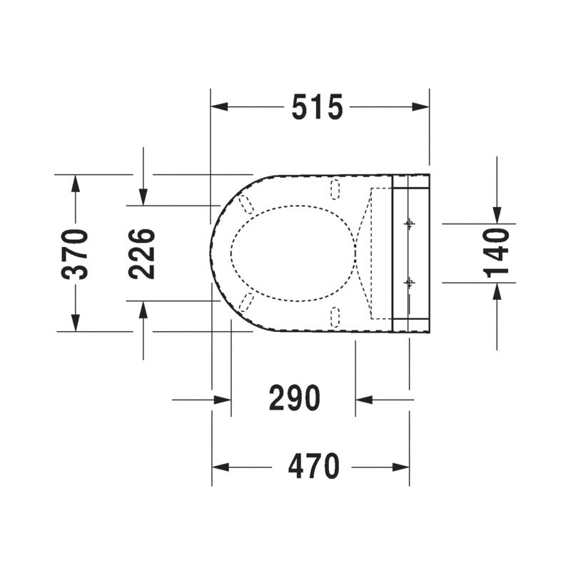 Duravit 610001001001300