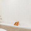 Dymo white glossy glazed ceramic wall tile msi collection NDYMWHI1224G product shot bath view #Size_12"x24"
