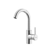 FRANKE EOS-BR-304 Eos Neo 11.25-po Single Handle Swivel Spout Bar Faucet in Stainless Steel In Stainless Steel