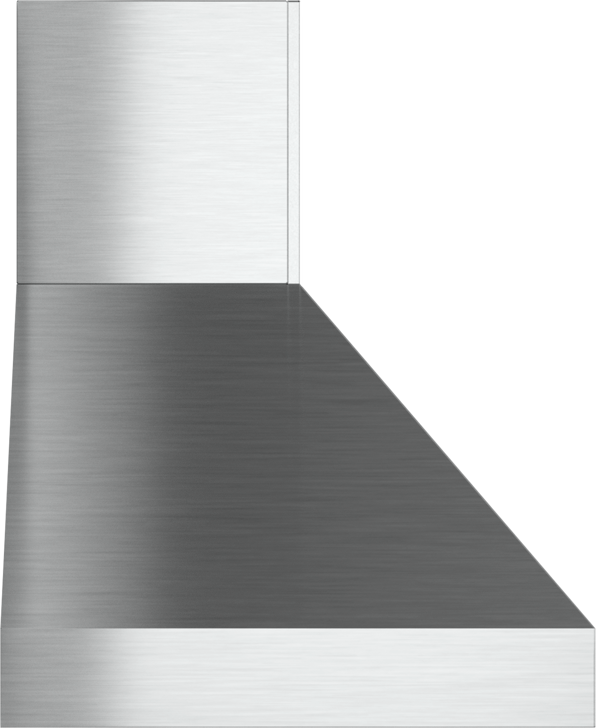 Vent-A-Hood EPH18-M48 SS 48" Euro Wall Mount Range Hood with Baffle Filter (M-Line), Stainless Steel