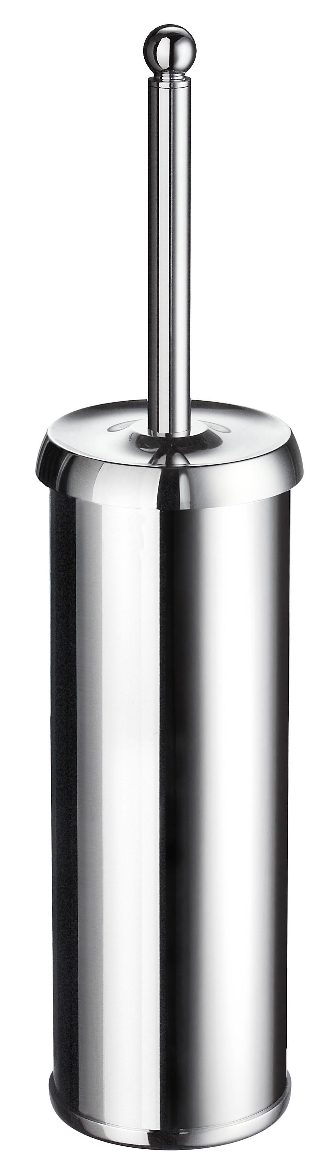 Smedbo Villa Toilet Brush in Polished Chrome/Plastic Insert