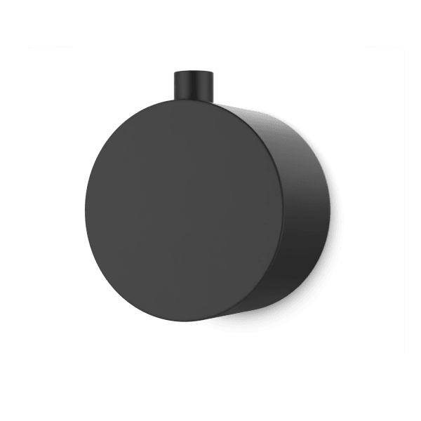 Artos Round Thermostat Handle in Matte Black – F904A-1HBK