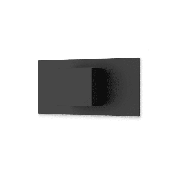 Artos Edge 3-Way Diverter Linear Trim Kit Matte Black – F909A-6TKBK