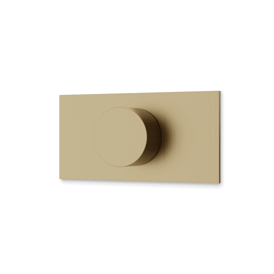Artos Otella Volume Control Linear Trim Kit Satin Brass – F906A-7TKSB
