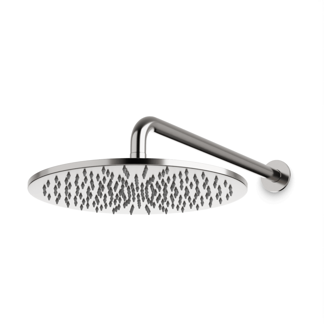 Artos Opera 12" Rain Shower Head on Wall Mount Arm Brushed Nickel – F907-1/12BN