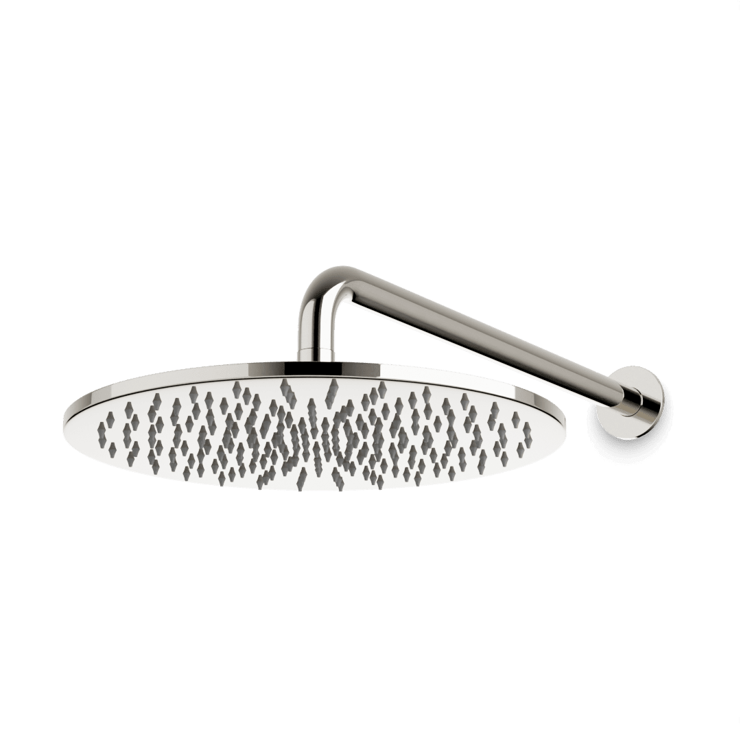 Artos Opera 12" Rain Shower Head on Wall Mount Arm Polished Nickel – F907-1/12PN