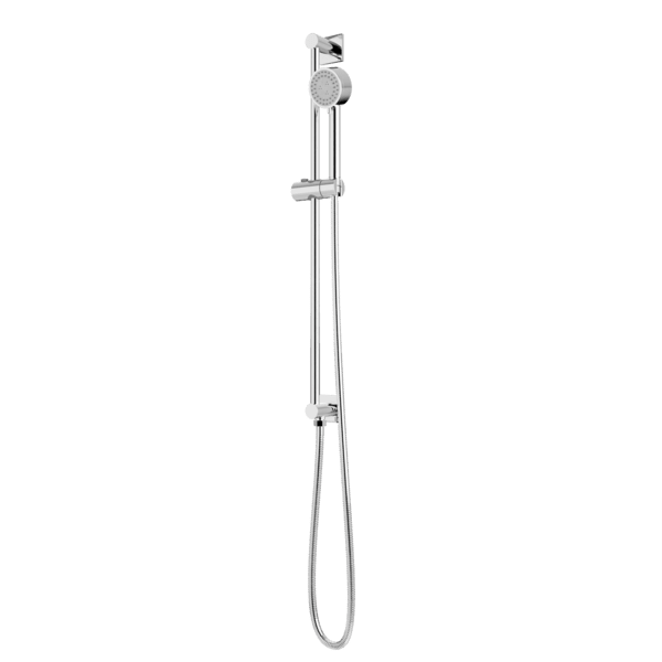 Artos Square + Round Multifunction Flexible Hose Integrated Slidebar Kit in Chrome – F907-102CH