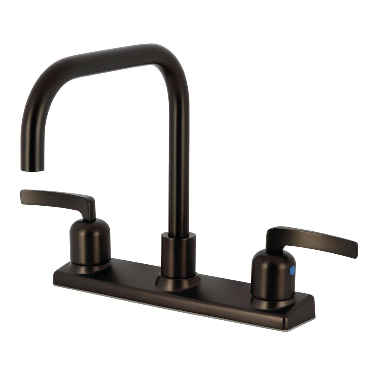Centurion FB2145EFL Two-Handle 2-Hole Deck Mount 8" Centerset Kitchen Faucet, Oil Rubbed Bronze