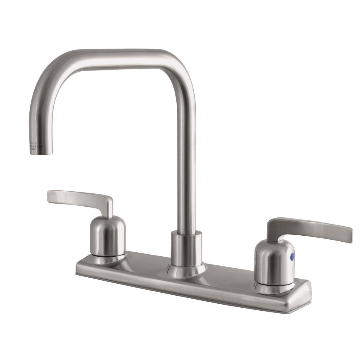 Centurion FB2148EFL Two-Handle 2-Hole Deck Mount 8" Centerset Kitchen Faucet, Brushed Nickel