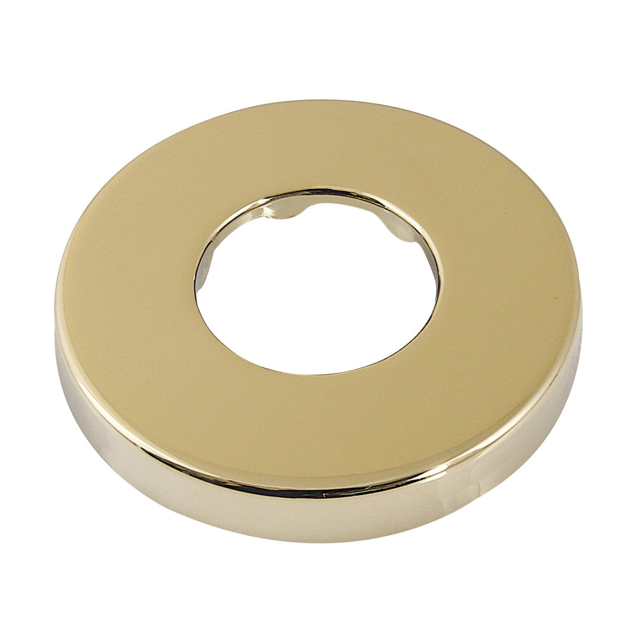 Made To Match FL12342 1-1/4 Inch ID x 2-3/4 Inch OD Flange, Polished Brass