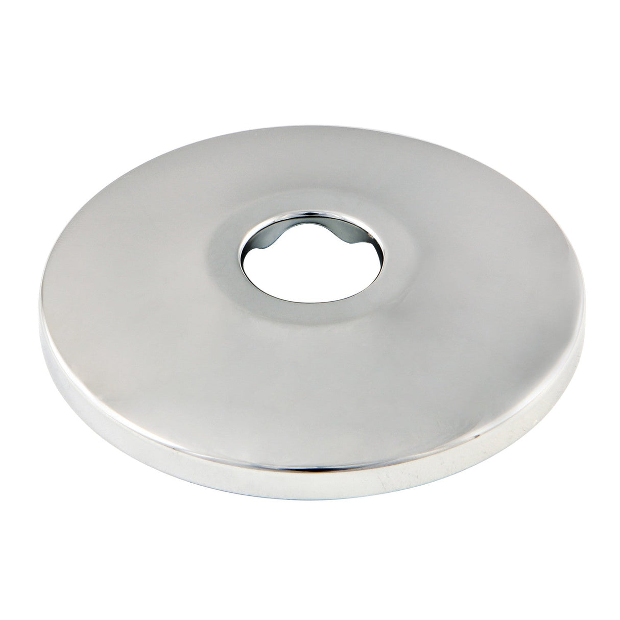 Made To Match FL581 5/8" O.D. Brass Flange, Polished Chrome