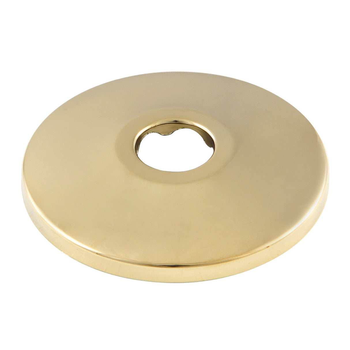 Made To Match FL582 5/8" O.D. Brass Flange, Polished Brass