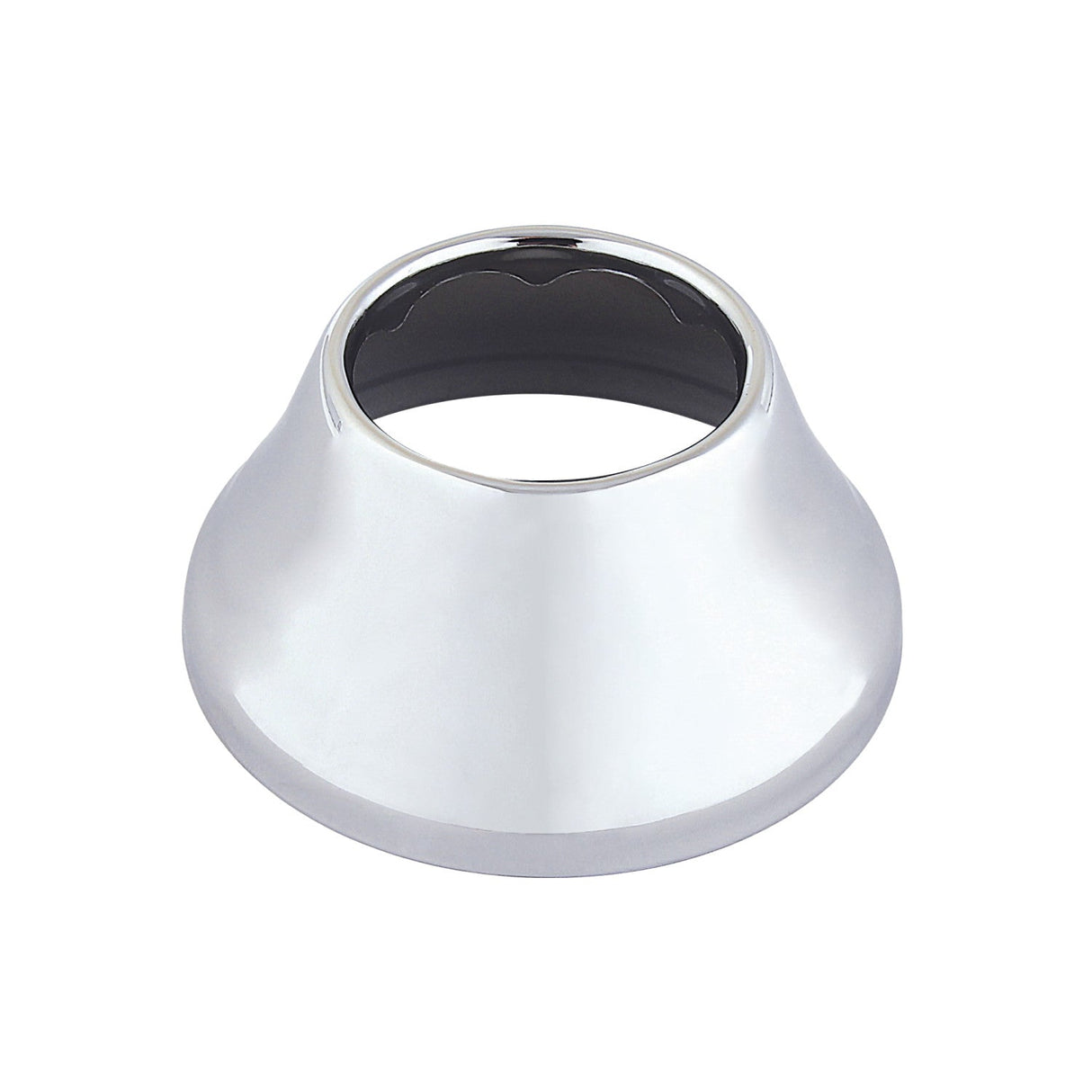 Made To Match FLBELL11231 1-1/2 Inch ID x 3 Inch OD Bell Flange, Polished Chrome