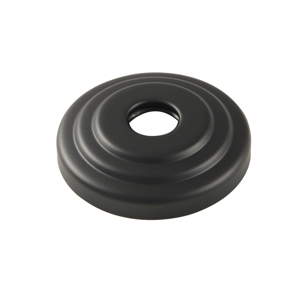 Made To Match FLCLASSIC0 3-1/8 Inch O.D Escutcheon (3/4 Inch Inside Diameter), Matte Black