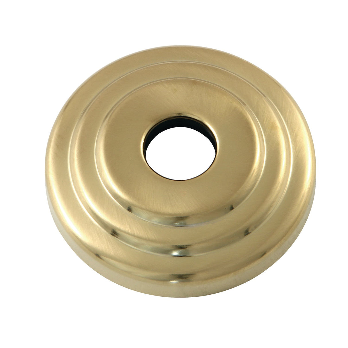 Made To Match FLCLASSIC7 3-1/8 Inch O.D Escutcheon (3/4 Inch Inside Diameter), Brushed Brass