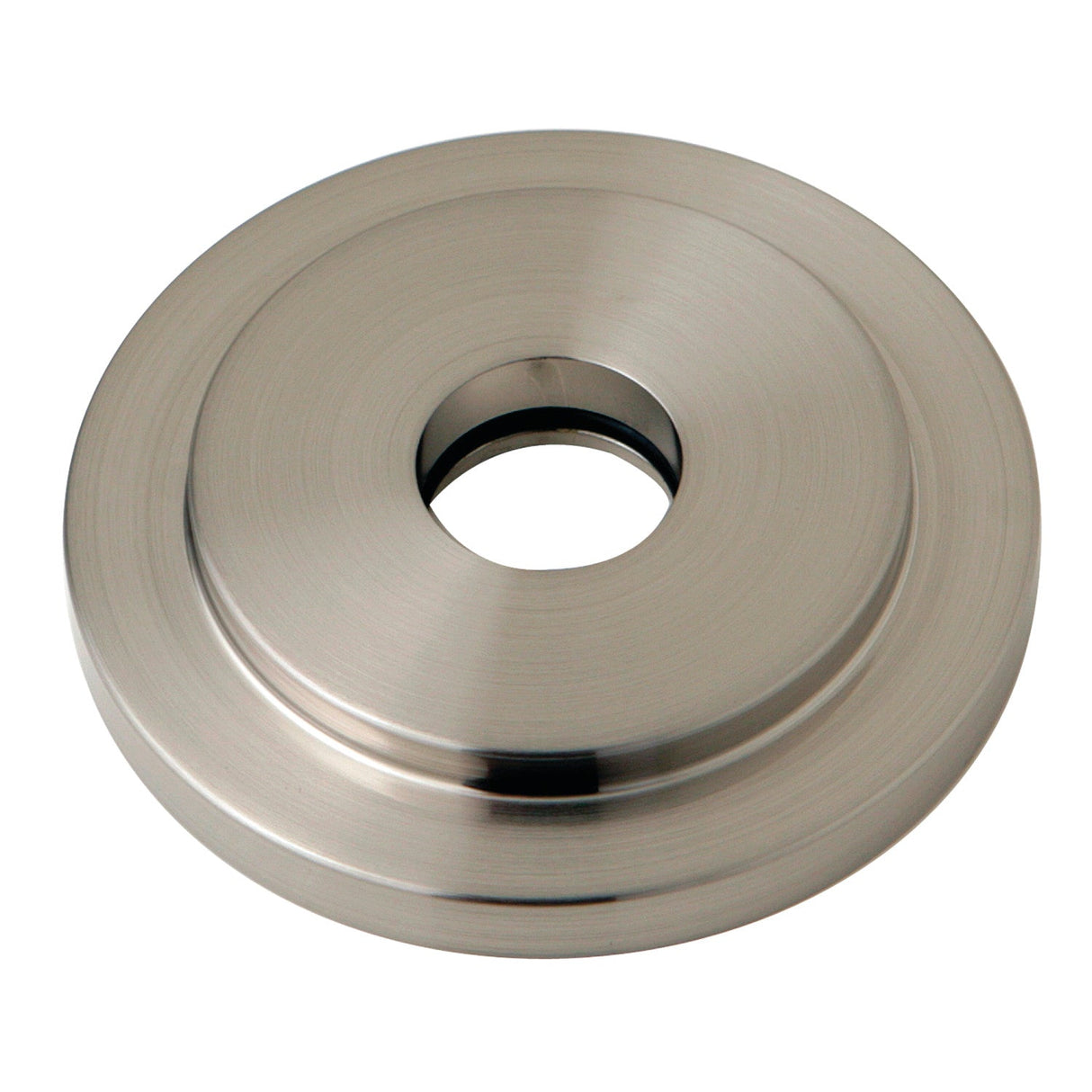 Manhattan FLEURO8 Round Shower Arm Flange, Brushed Nickel