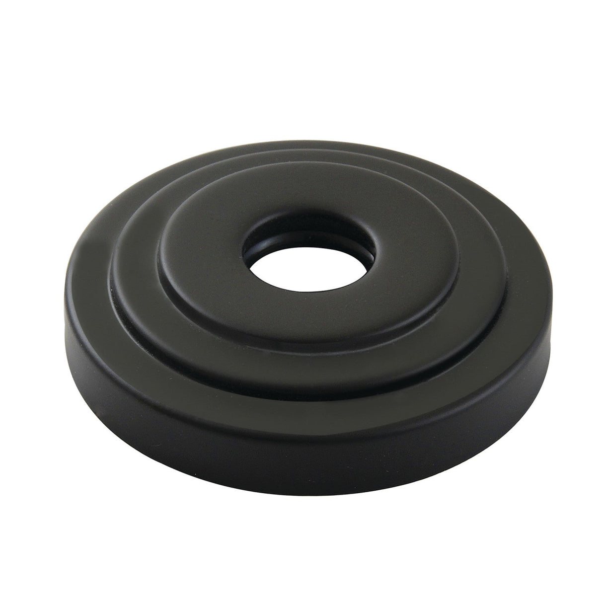 Made To Match FLMODERN0 3-Inch O.D Escutcheon (3/4 Inch Inside Diameter), Matte Black