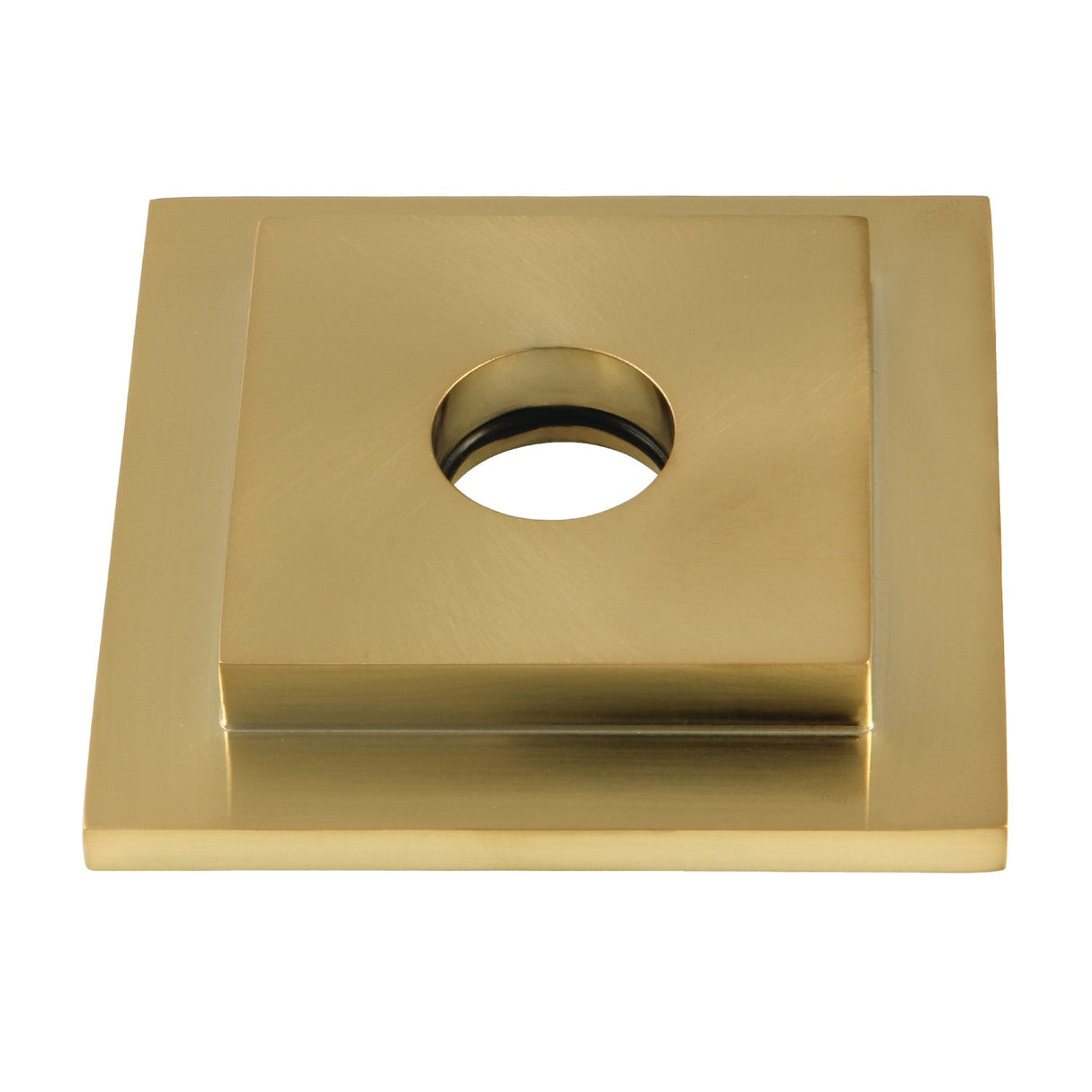 Claremont FLSQUARE7 Square Shower Arm Flange, Brushed Brass