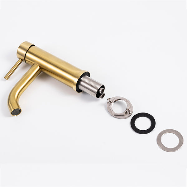 Artos Opera Single Hole Bathroom Faucet Matte Black – Lifestyle