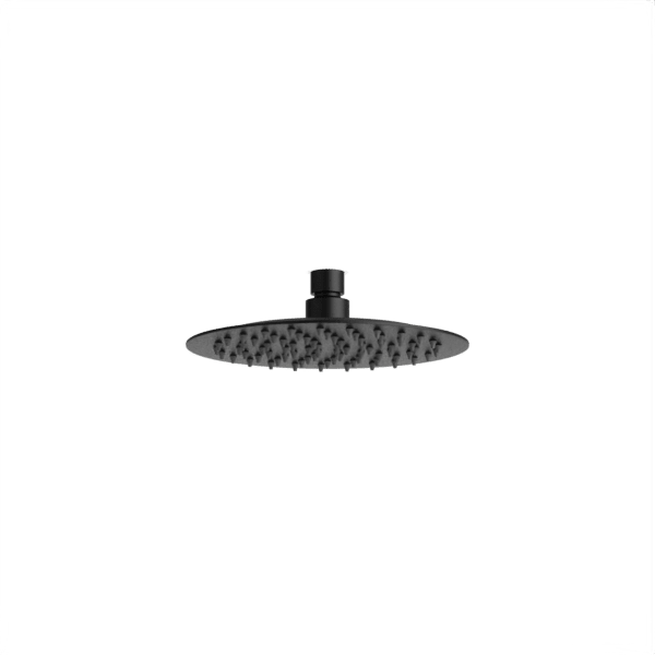 Artos Round 8" Stainless Steel Rain Shower Head in Matte Black – FSC1009BK