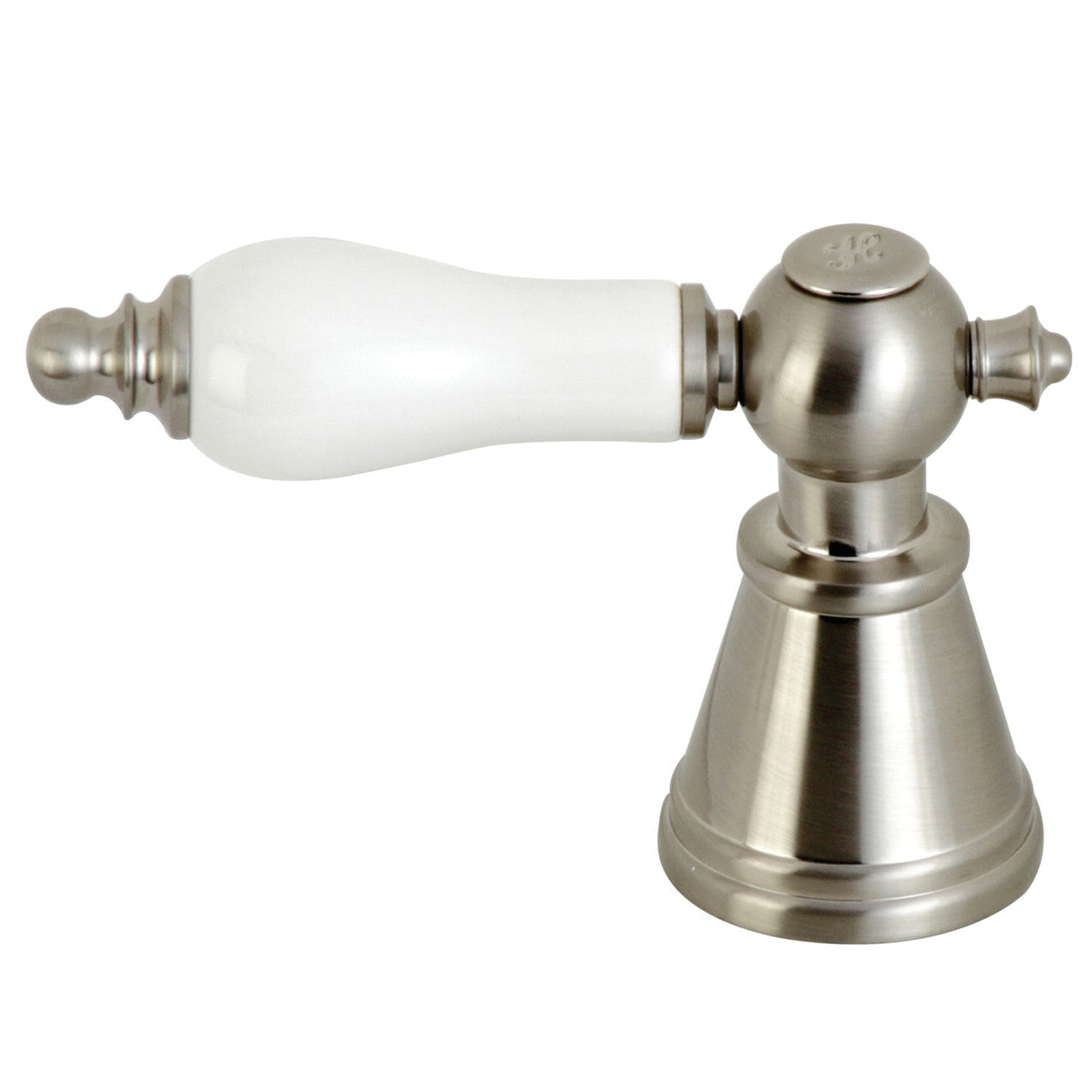 FSCH1978PLH Hot Porcelain Lever Handle, Brushed Nickel