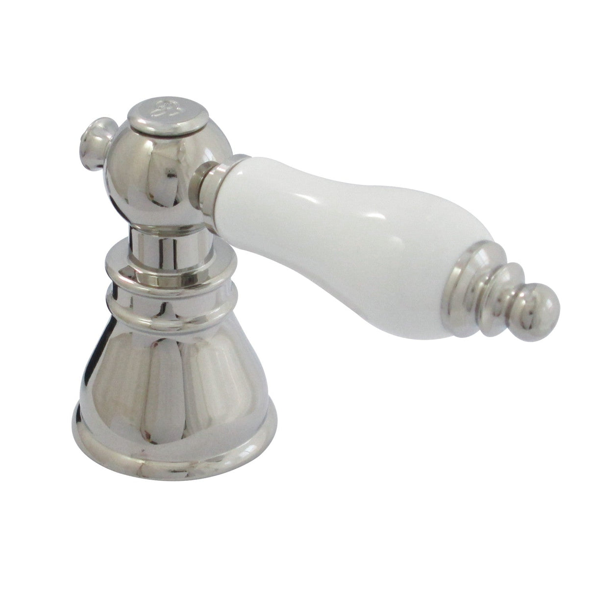 American Patriot FSCH1979APLC Cold Porcelain Lever Handle, Polished Nickel
