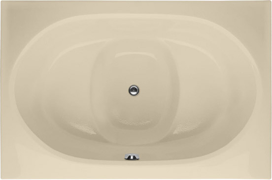 Hydro Systems FUJ6040ATO-BON FUJI 6040 AC TUB ONLY-BONE