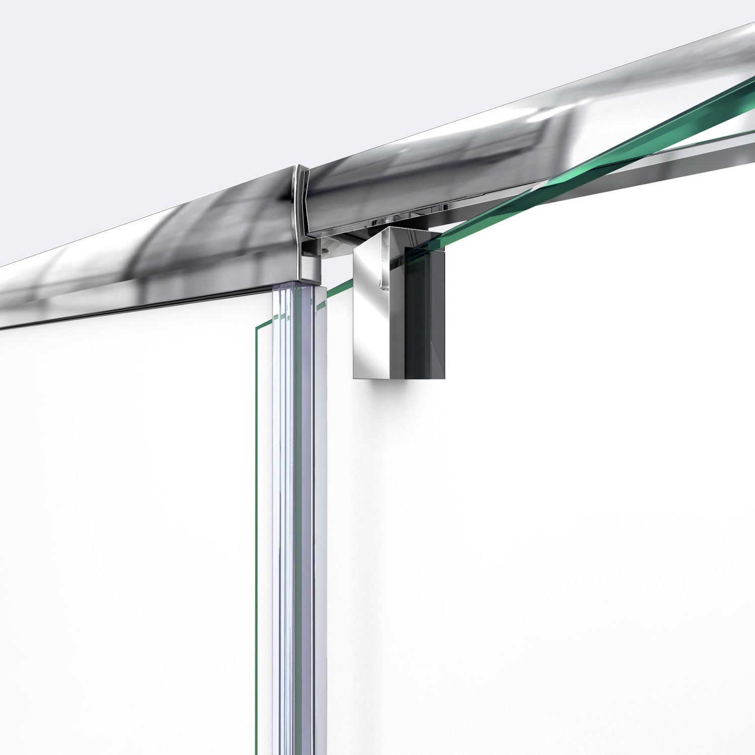DreamLine Flex 44-48 in. W x 72 in. H Semi-Frameless Pivot Shower Door in Chrome