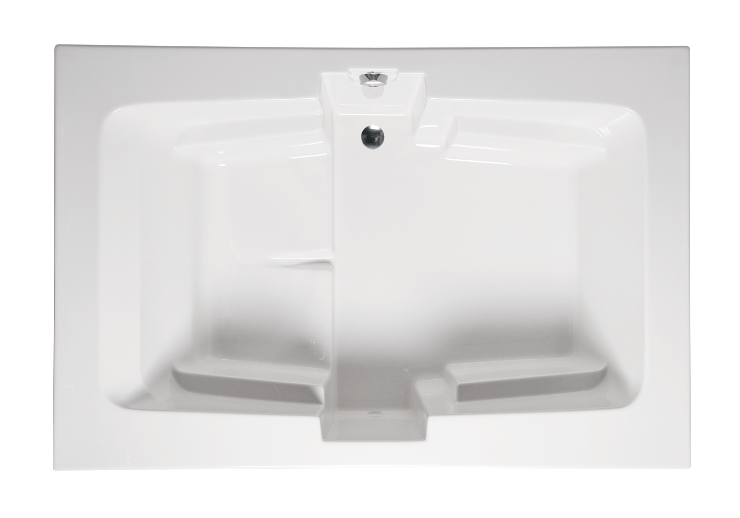 Americh FO7248TLA2-BI Forum 7248 Left Hand - Tub Only / Airbath 2 - Biscuit