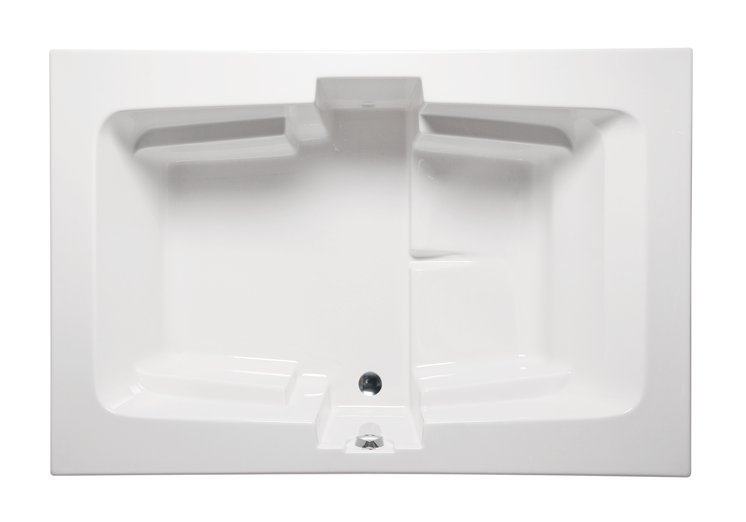 Americh FO7248TRA2-BI Forum 7248 Right Hand - Tub Only / Airbath 2 - Biscuit
